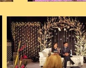 Branch & Crystal Stage Seating - Langa Party Booking Rajasthan