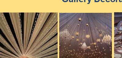 Radial Gazebo Fairy Lights - Langa Party Booking Rajasthan
