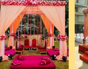 Traditional Baithak Mandap - Langa Party Booking Rajasthan