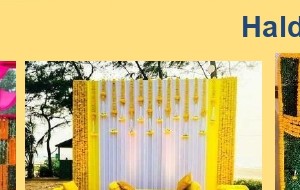 Umbrella Theme Mehendi Wall - Langa Party Booking Rajasthan