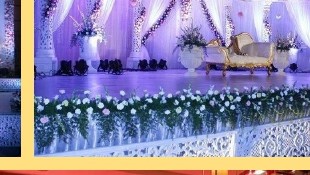 Draped Fabric Stage - Langa Party Booking Rajasthan