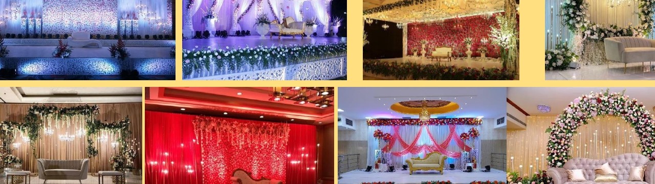 Stage Backdrop Decorations hero - Langa Party Booking Rajasthan